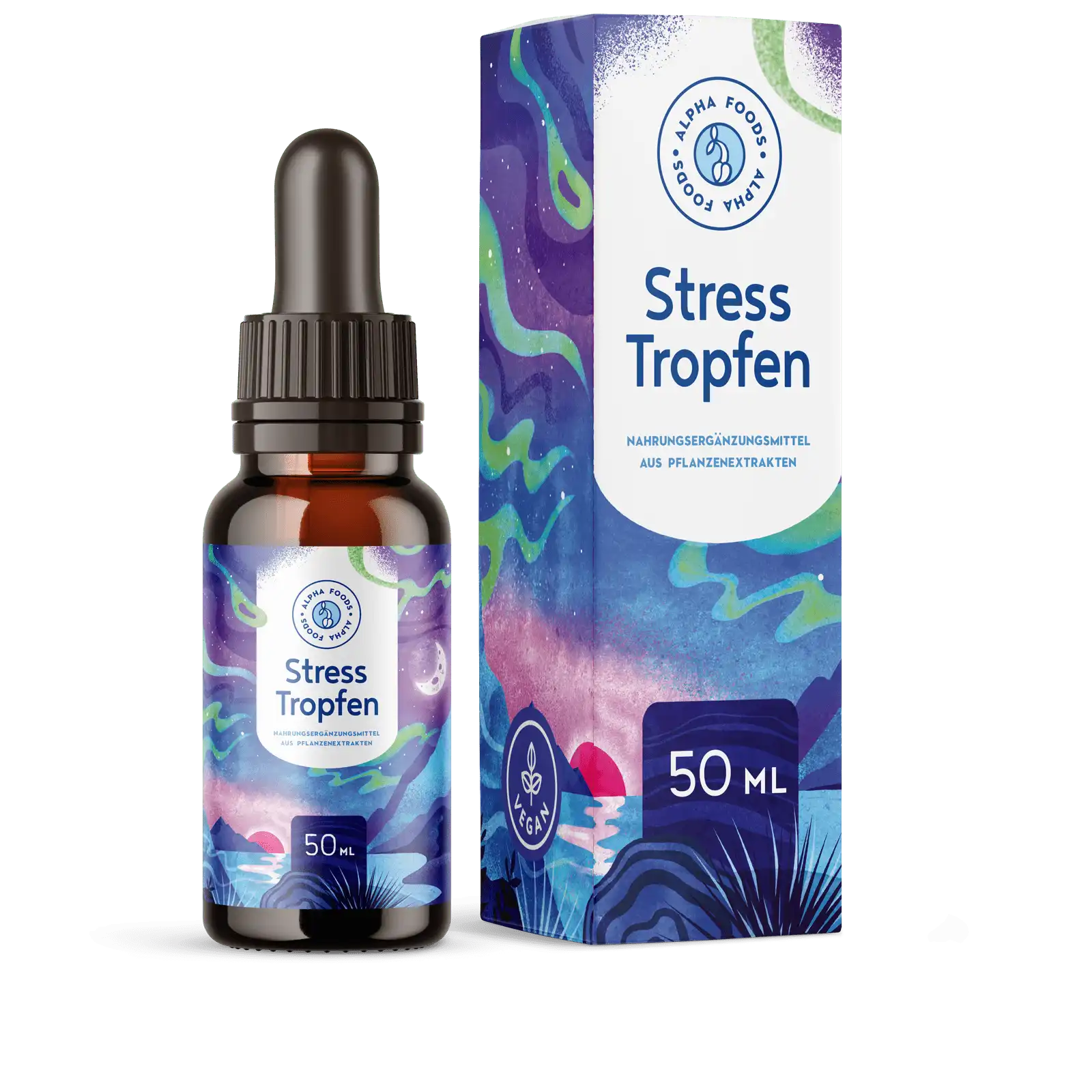 Stresstropfen mit Adaptogenen