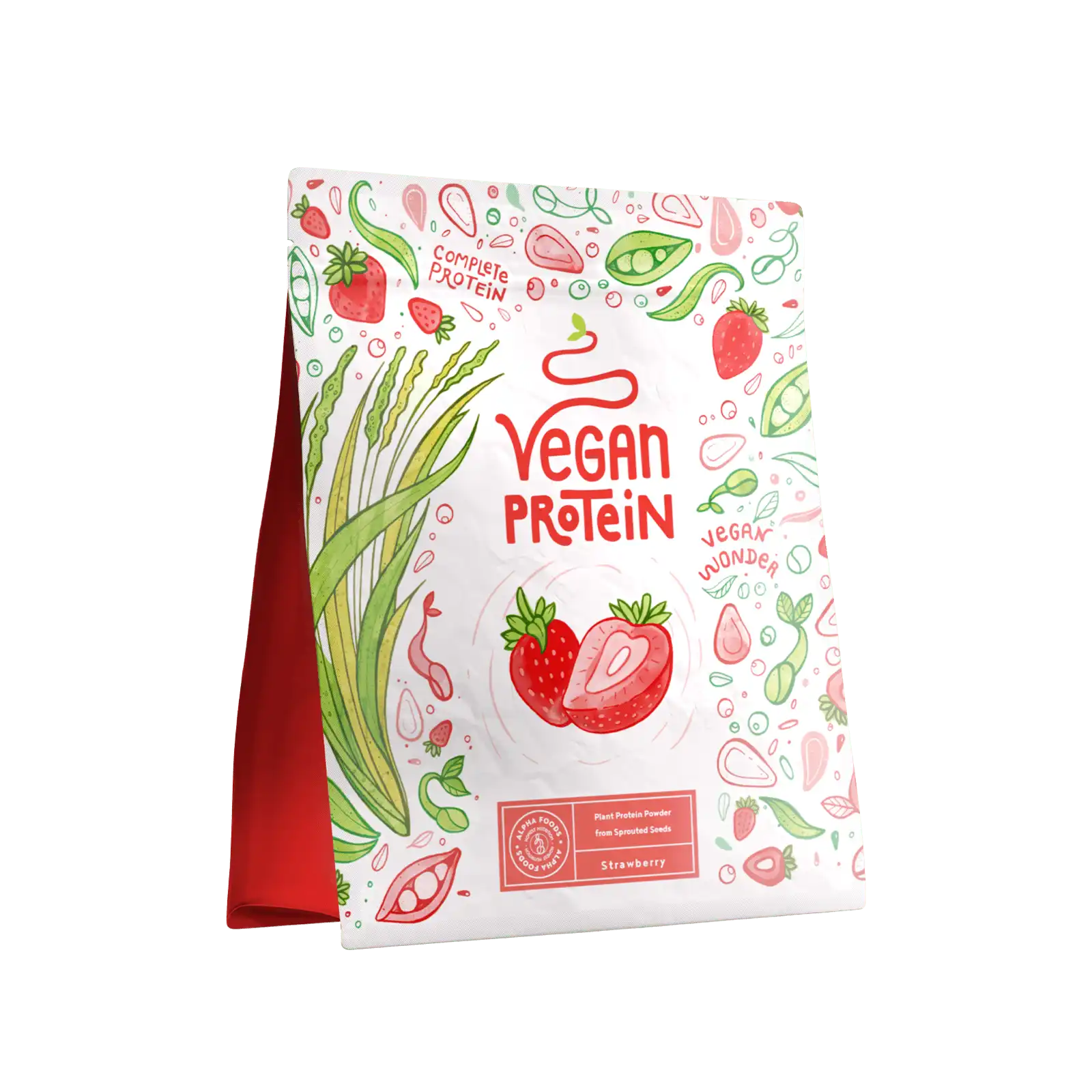 Vegan Protein - Erdbeere